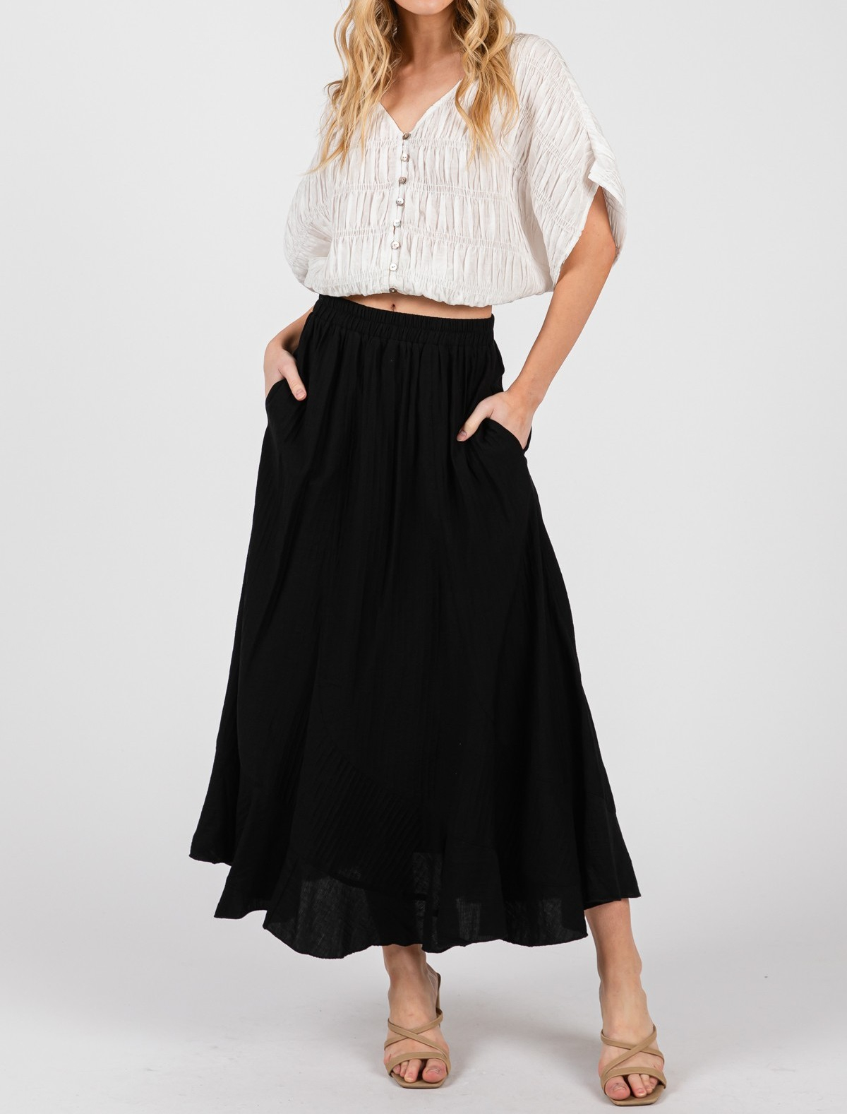 Enagua Layers Maxi Black