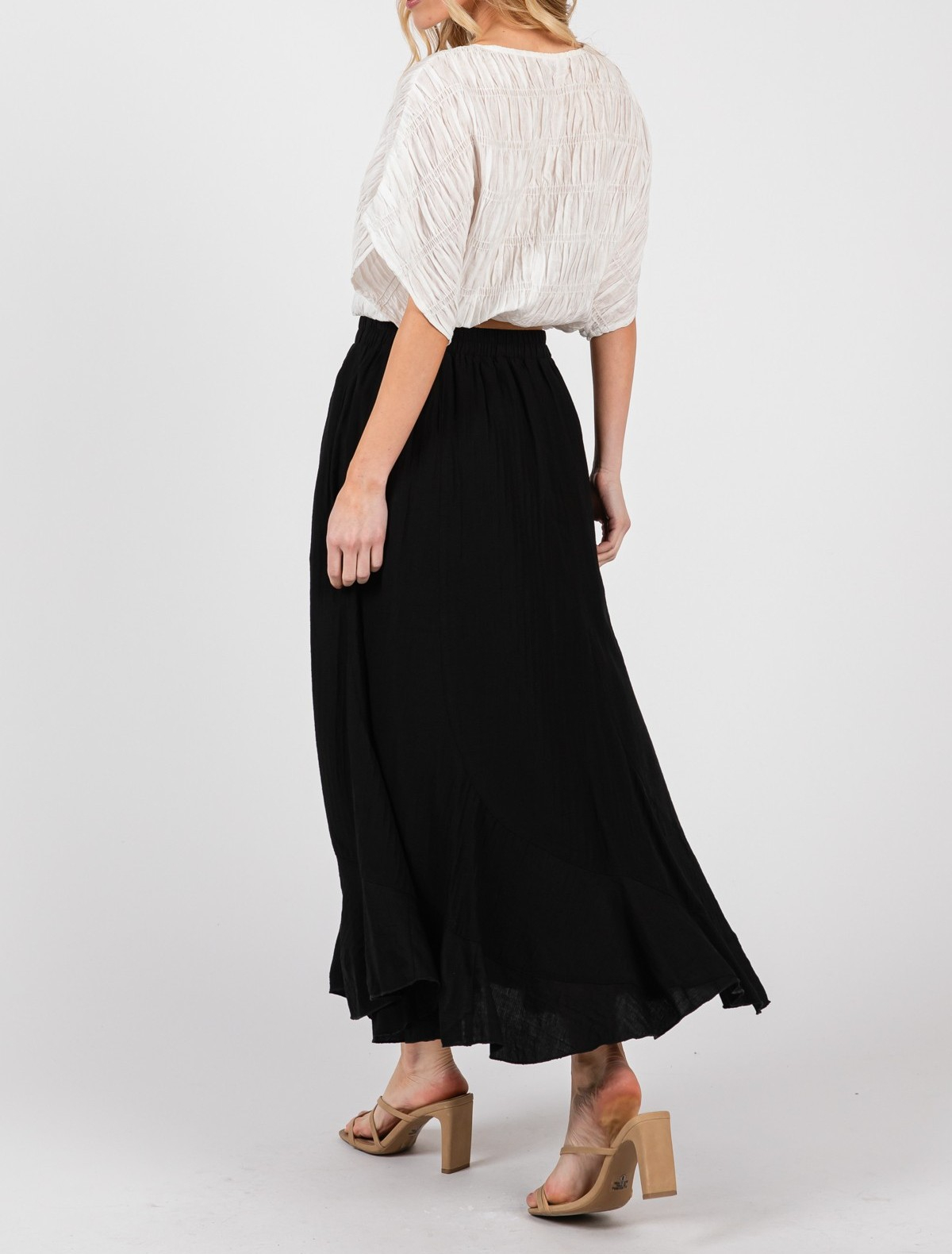 Enagua Layers Maxi Black – foto 5