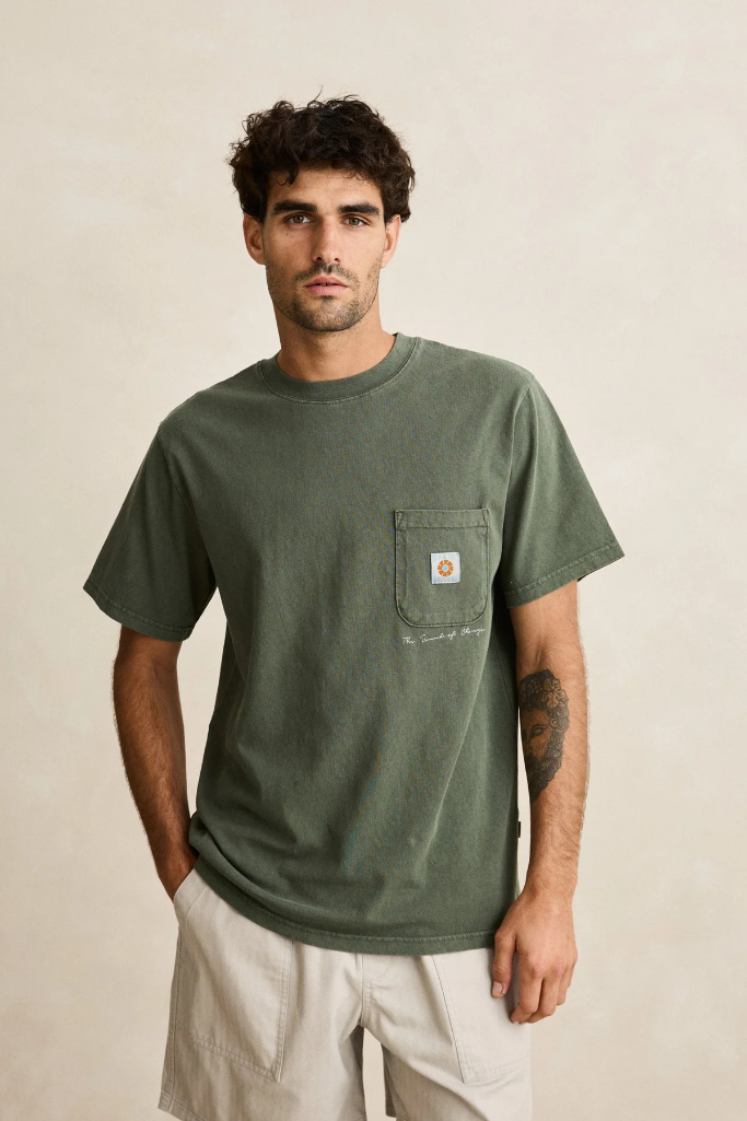 Camiseta Rhythm Vintage Pocket Forest – foto 1