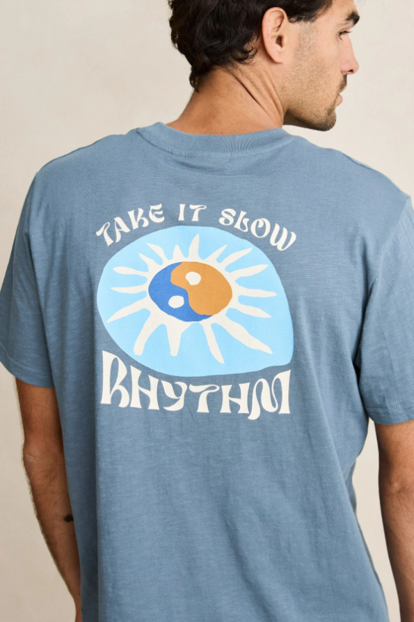 Camiseta Rhythm Slow Down Slate – foto 1