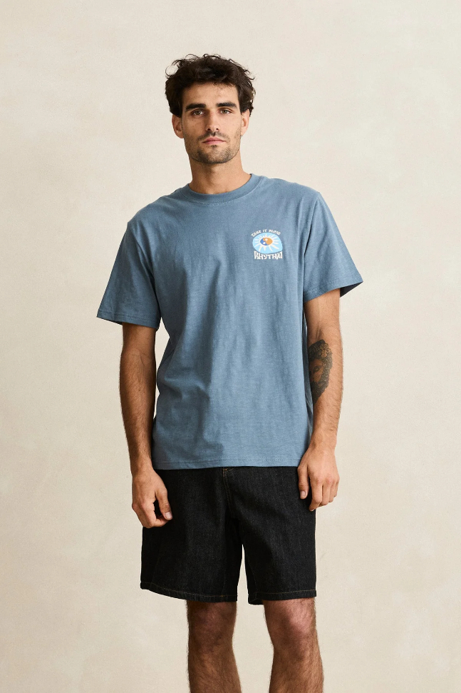 Camiseta Rhythm Slow Down Slate – foto 2