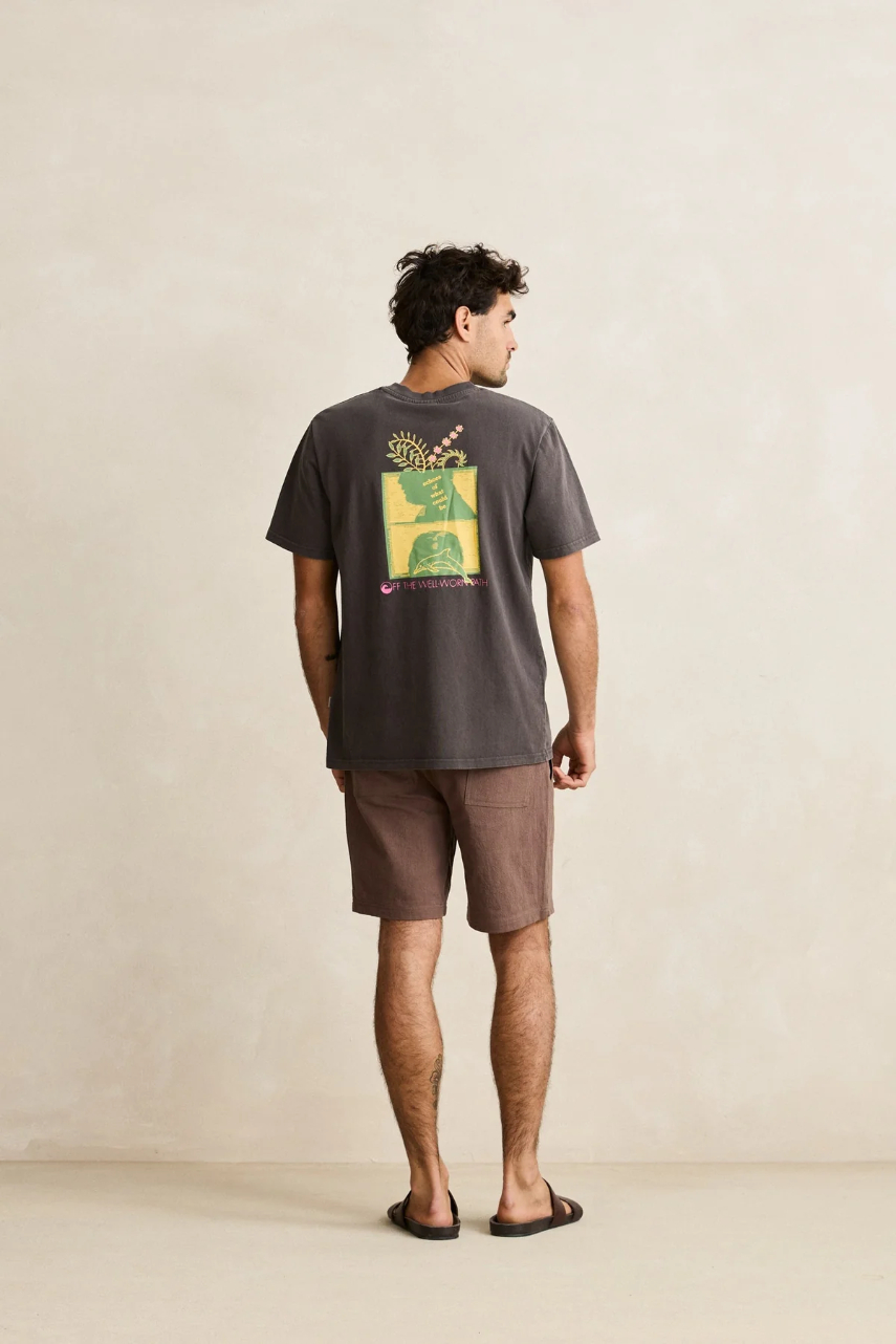 Camiseta Rhythm Echoes Vintage Vintage Black – foto 4