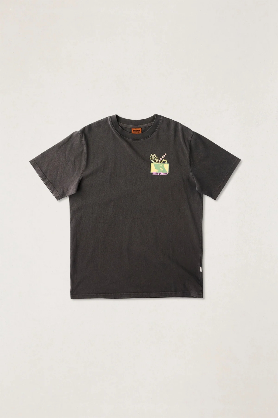 Camiseta Rhythm Echoes Vintage Vintage Black – foto 6