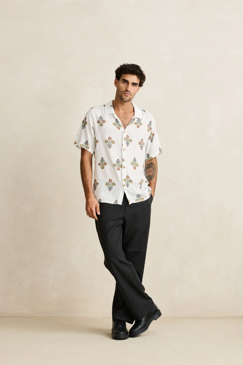 Camisa Rhythm Bouquet Natural – foto 5