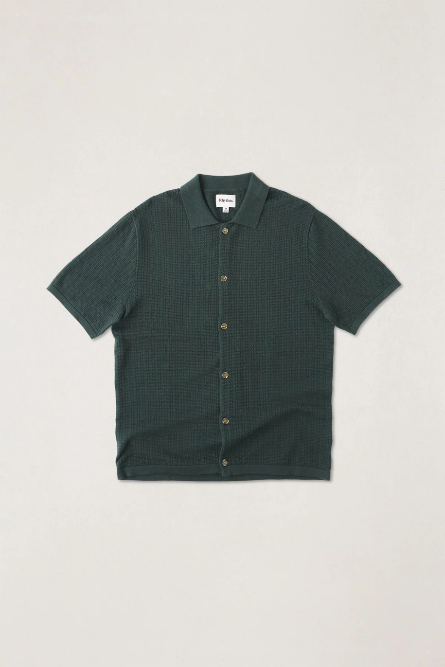 Camisa Rhythm Textured Knit Forest – foto 11