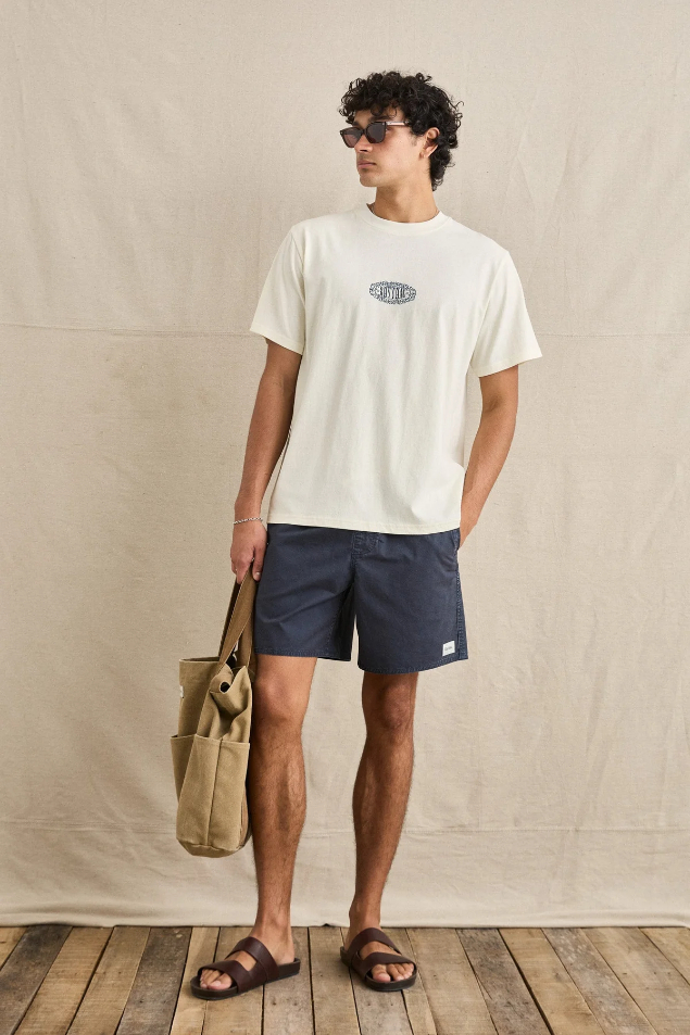 Short Rhythm Breeze Vintage Navy – foto 3