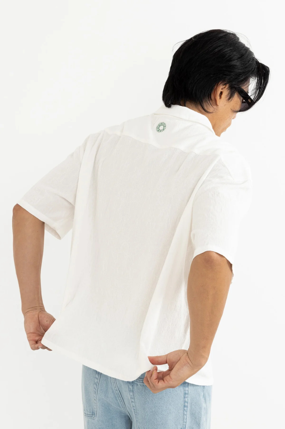 Camisa Rhythm Reverb Relaxed White – foto 2