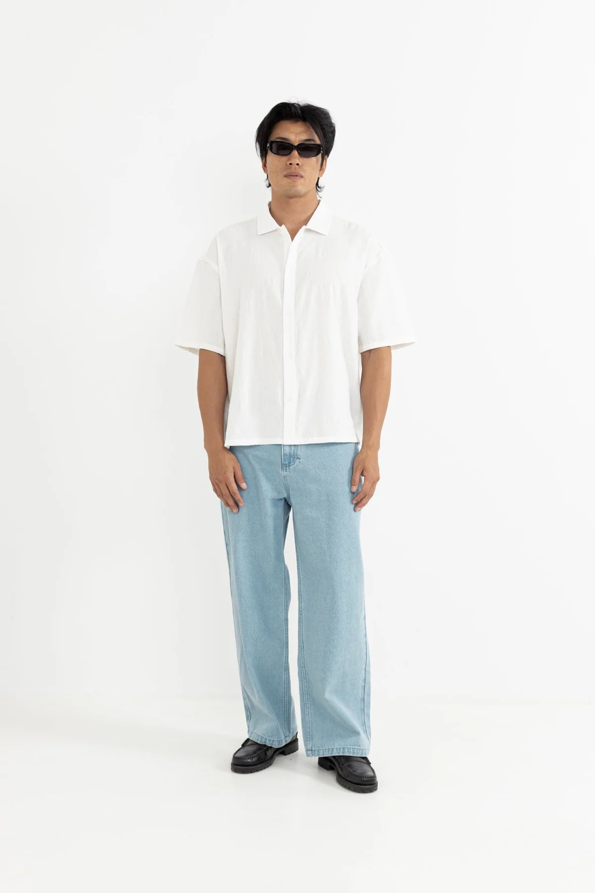 Camisa Rhythm Reverb Relaxed White – foto 5