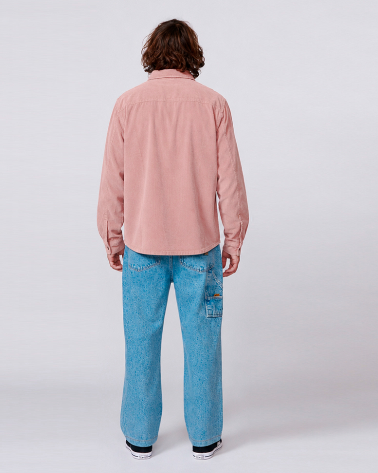 Camisa M/L TCSS Lazy Boy Cord Dusty Rose – foto 2