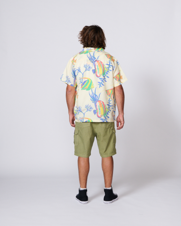 Camisa TCSS Aquarium Resort Ecru – foto 4