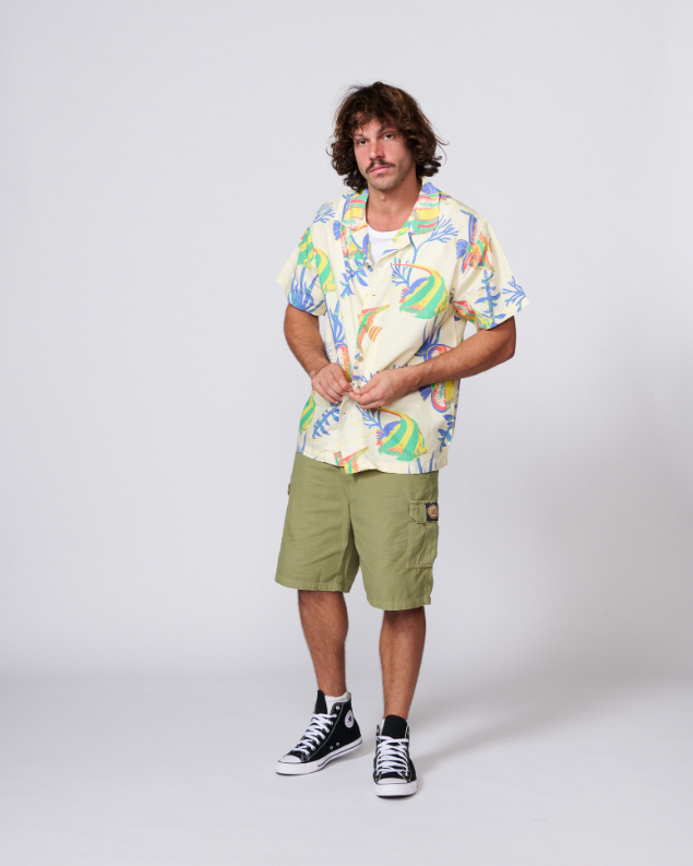 Camisa TCSS Aquarium Resort Ecru – foto 8