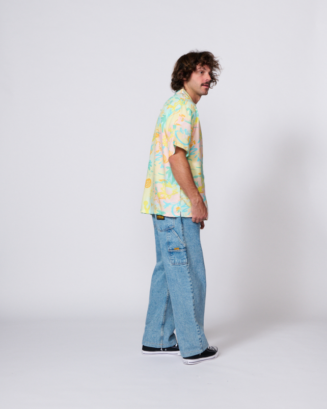 Camisa TCSS Scribbles Resort Pastel – foto 5