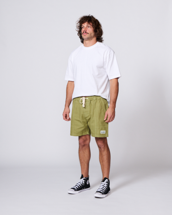Short TCSS All Day Canvas Dusty Green – foto 3