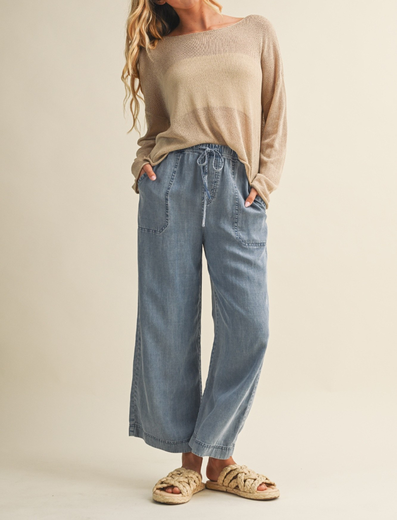 Sweater Oversized Knit Pullover Wheat – foto 6