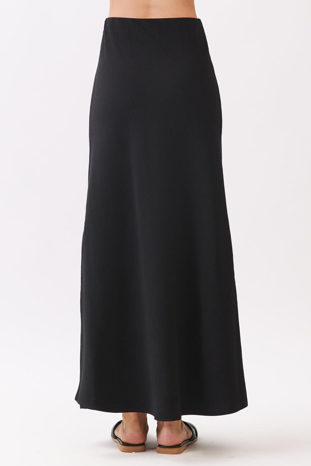 Enagua Bias Maxi Side Slit Black – foto 7