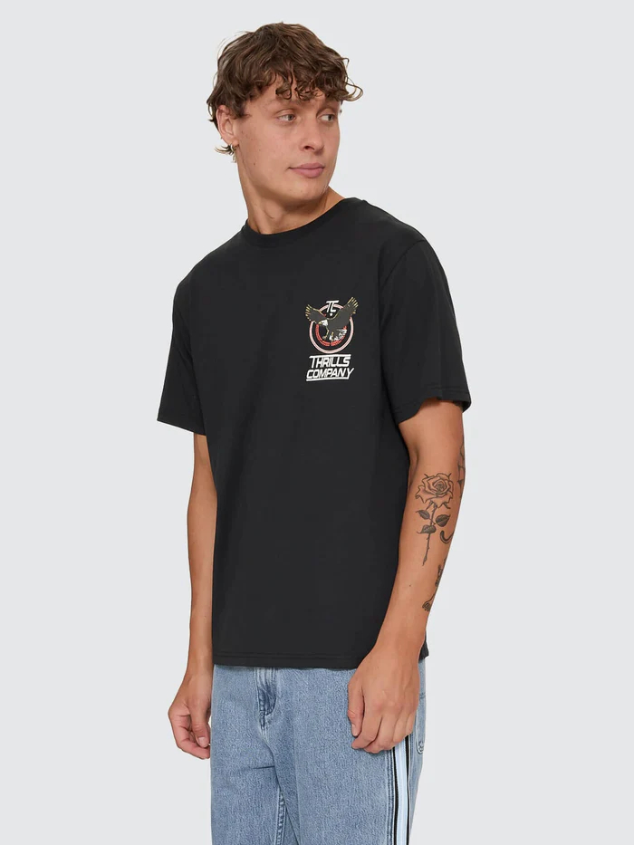 Camiseta Thrills Servicing South Paradise Washed Black – foto 6
