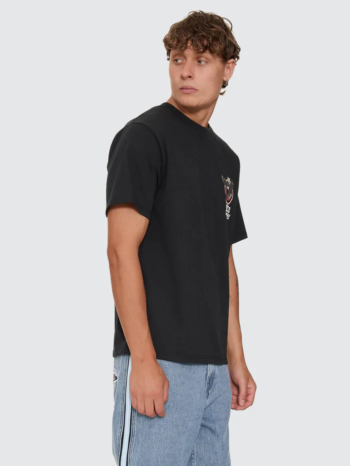 Camiseta Thrills Servicing South Paradise Washed Black – foto 8