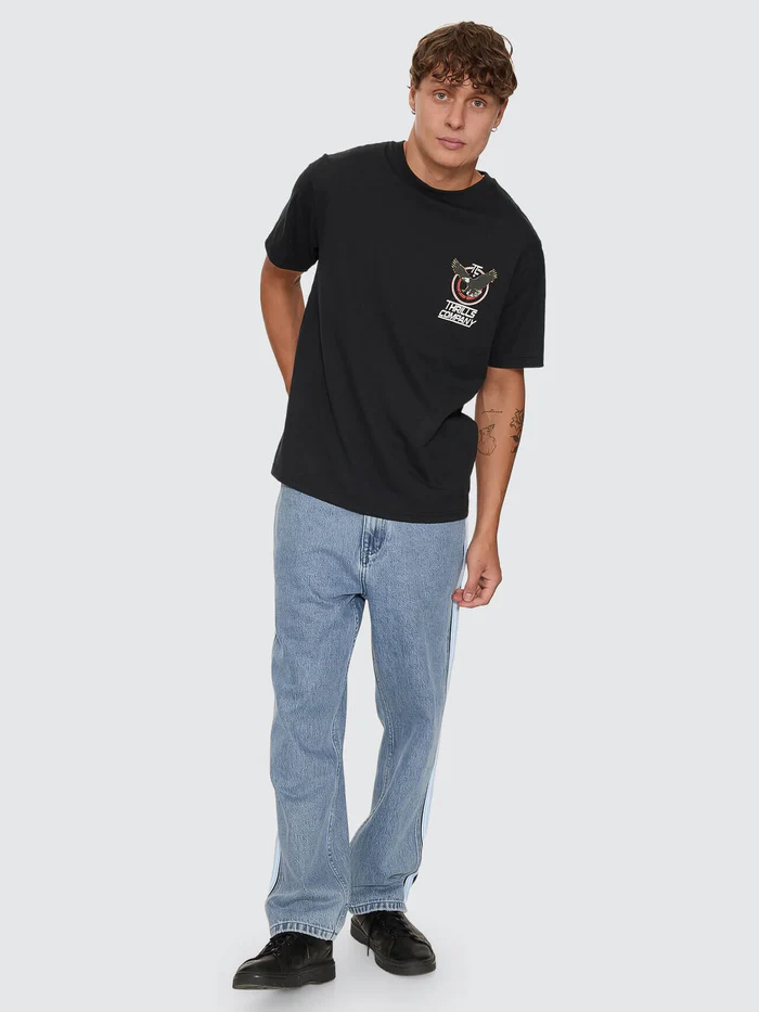 Camiseta Thrills Servicing South Paradise Washed Black – foto 9
