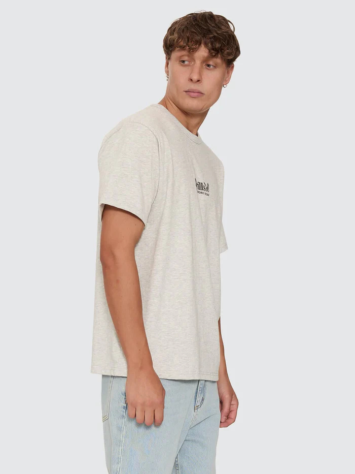 Camiseta Thrills Workwear Embro Snow Marle – foto 10