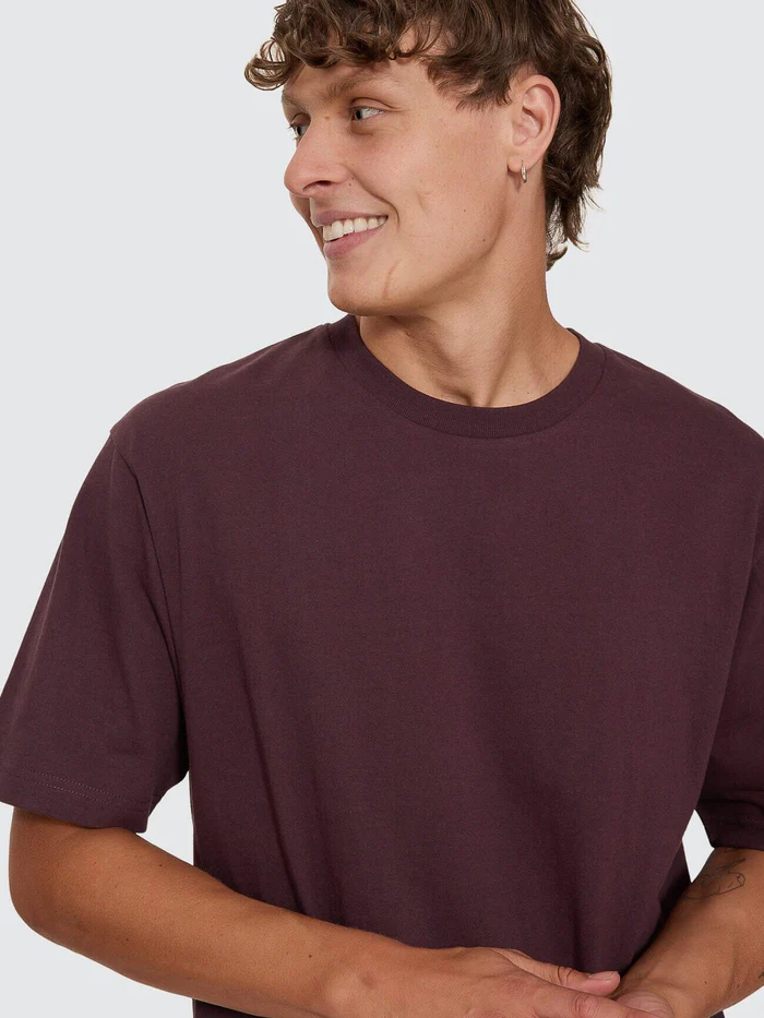 Camiseta Thrills Military Oversize Aubergine – foto 6