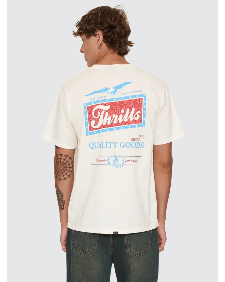 Camiseta Thrills Make Em Tough Dirty White – foto 5