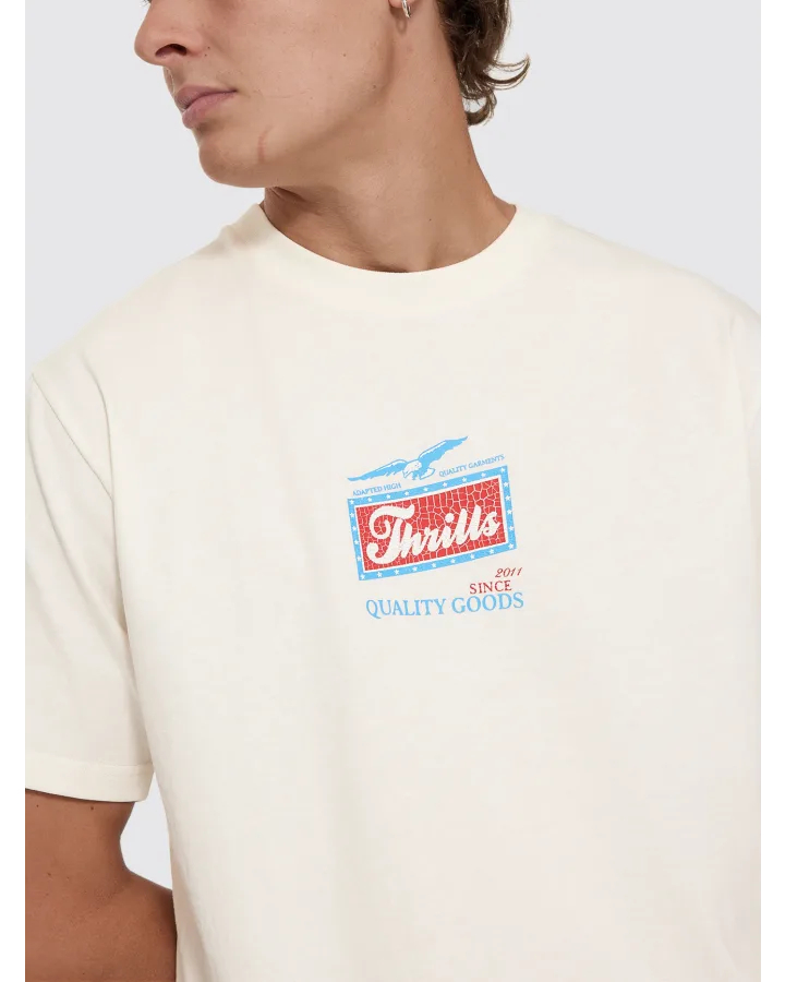 Camiseta Thrills Make Em Tough Dirty White – foto 11