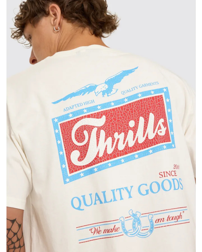 Camiseta Thrills Make Em Tough Dirty White – foto 12