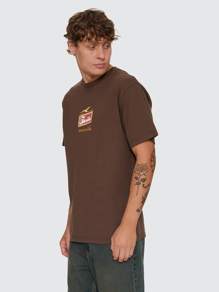 Camiseta Thrills Make Em Tough Postal Brown – foto 7