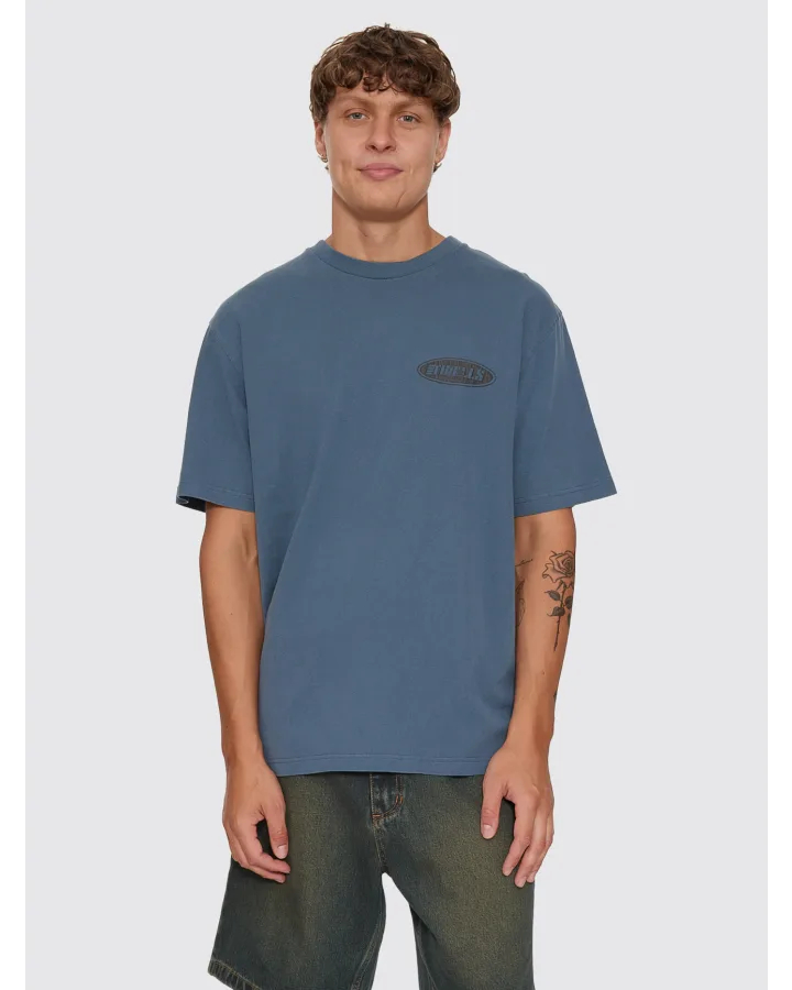 Camiseta Thrills Odyssey Core Oversize Mineral Blue – foto 6