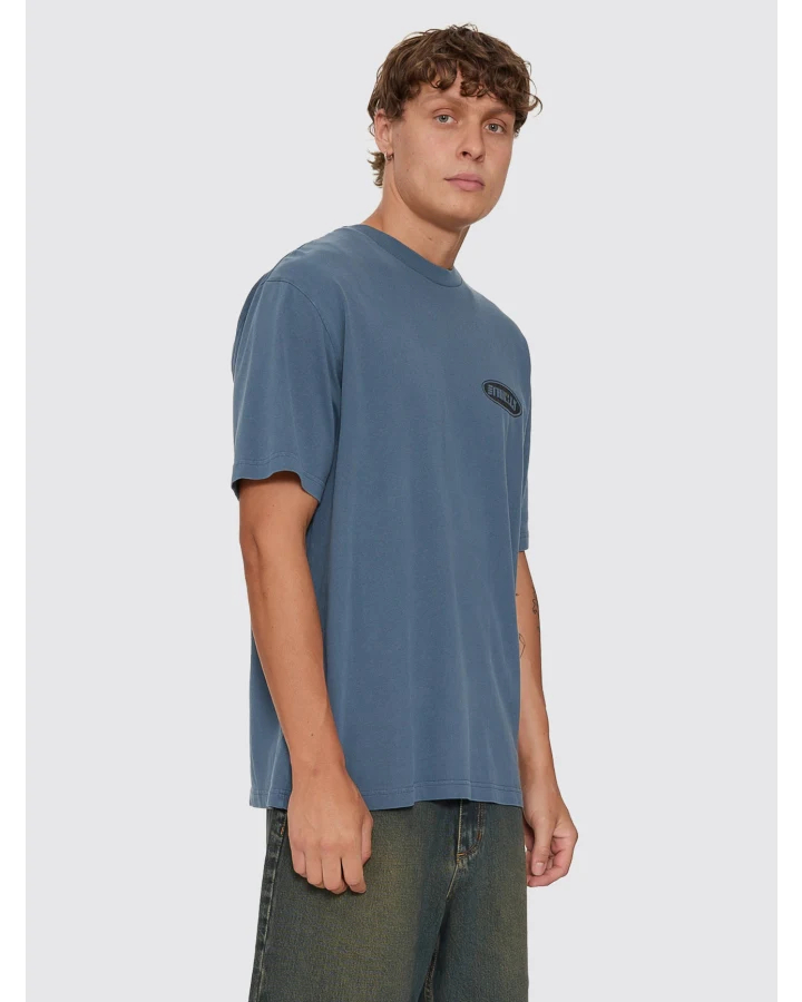 Camiseta Thrills Odyssey Core Oversize Mineral Blue – foto 8