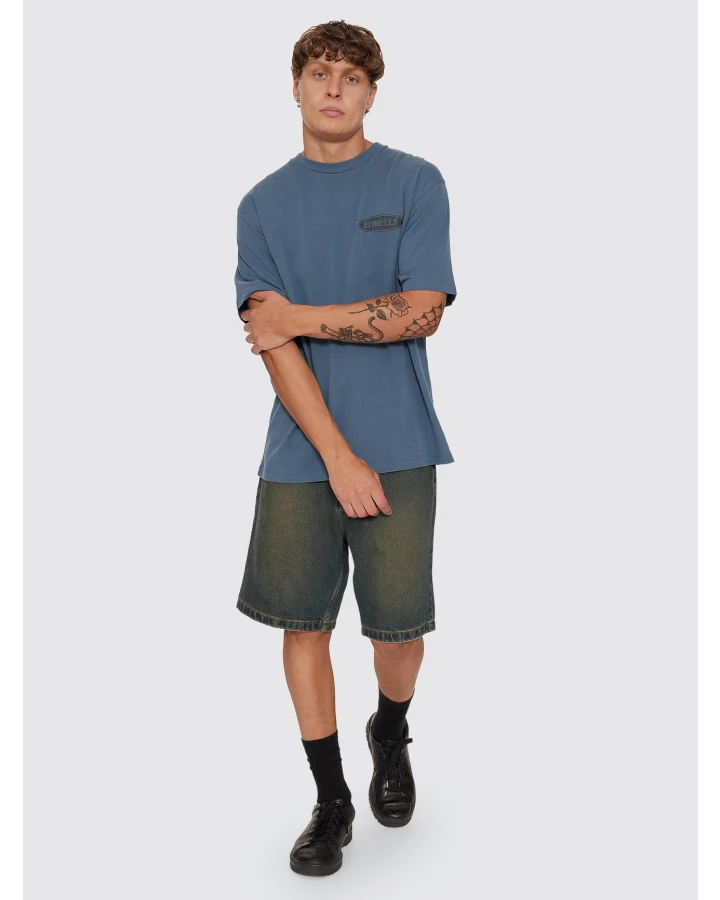 Camiseta Thrills Odyssey Core Oversize Mineral Blue – foto 10