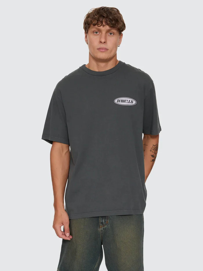 Camiseta Thrills Odyssey Core Oversize Carbon – foto 6