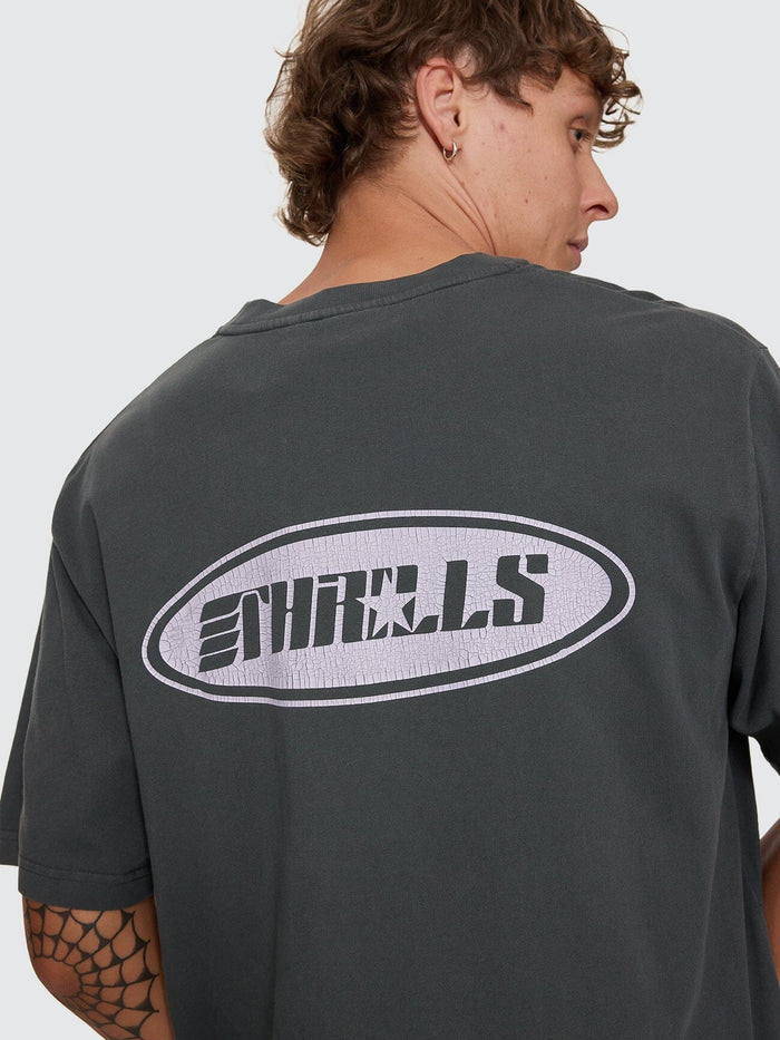Camiseta Thrills Odyssey Core Oversize Carbon – foto 7