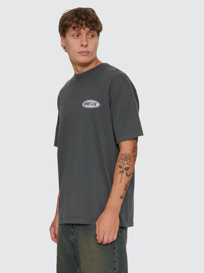 Camiseta Thrills Odyssey Core Oversize Carbon – foto 10