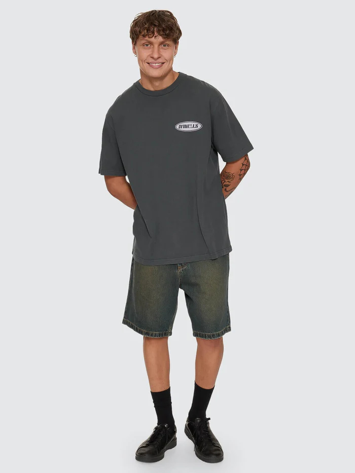 Camiseta Thrills Odyssey Core Oversize Carbon – foto 12