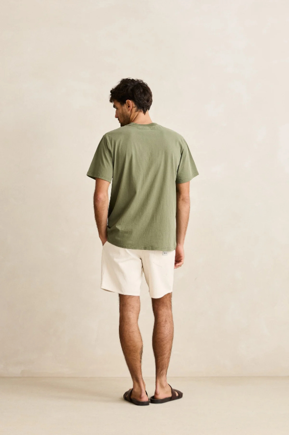 Camiseta Rhythm Classic Vintage Olive – foto 2