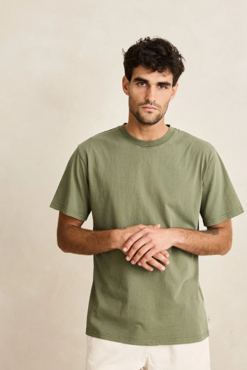 Camiseta Rhythm Classic Vintage Olive – foto 6