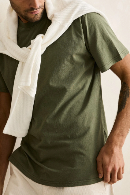 Camiseta Rhythm Classic Vintage Olive – foto 9