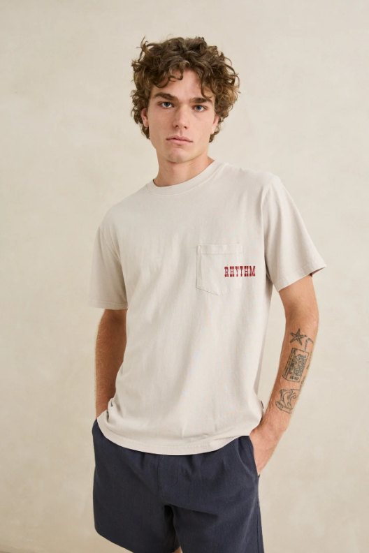 Camiseta Rhythm Durango Vintage Pocket Moonrock – foto 1
