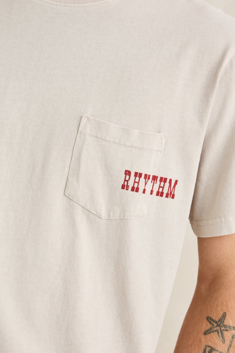 Camiseta Rhythm Durango Vintage Pocket Moonrock – foto 3