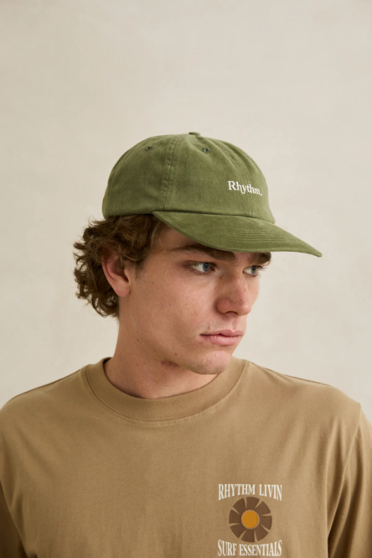 Gorra Rhythm Essential Brushed Twill Dill – foto 1