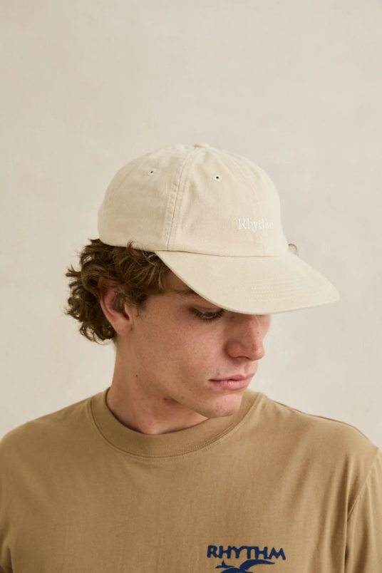 Gorra Rhythm Essential Brushed Twill Stone – foto 1