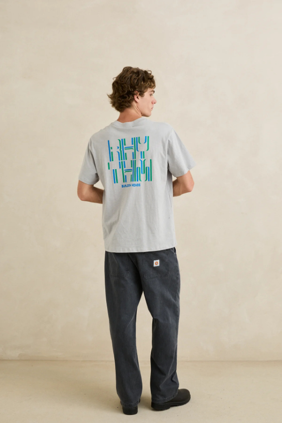 Camiseta Rhythm Blueprint Slub Stone – foto 4