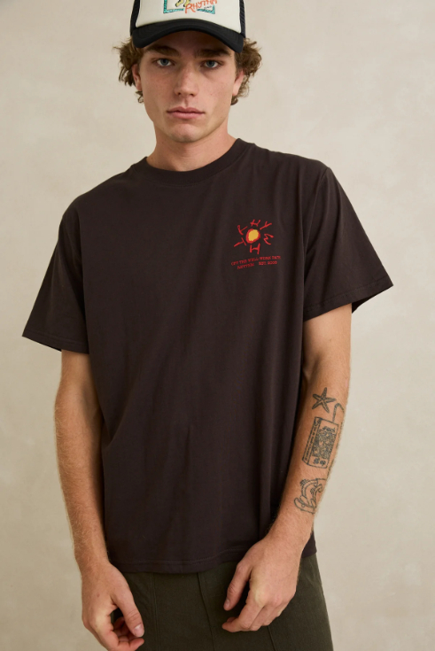 Camiseta Rhythm Cactus Vintage Black – foto 2