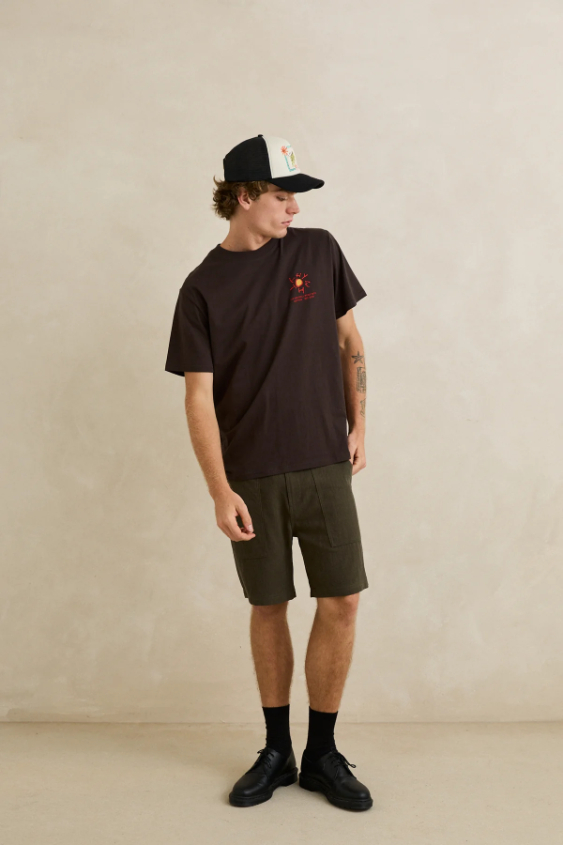 Camiseta Rhythm Cactus Vintage Black – foto 5