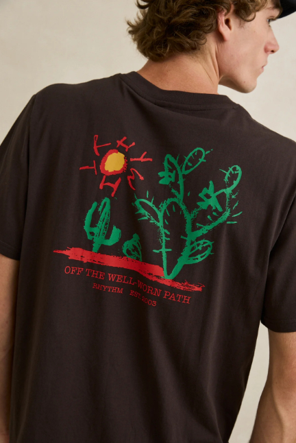 Camiseta Rhythm Cactus Vintage Black – foto 6