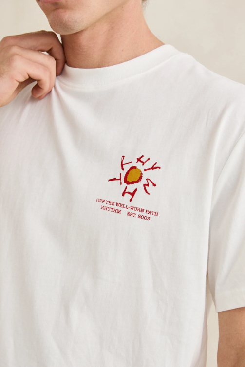Camiseta Rhythm Cactus Vintage White – foto 3