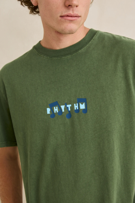 Camiseta Rhythm Radio Sounds Vintage Dill – foto 3