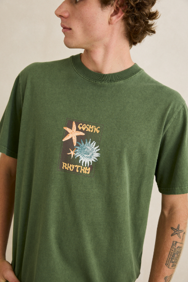 Camiseta Rhythm Starfish Vintage Dill – foto 1