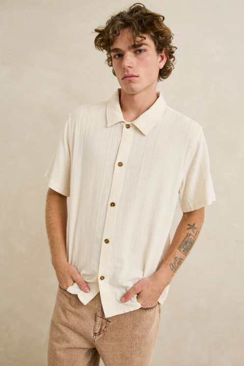 Camisa Rhythm Sundown Natural – foto 4